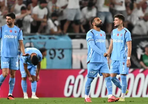Trabzonspor Avrupa Ligi'ne Veda Etti