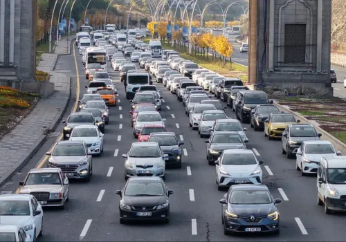 Trafikte Araç Sayısı 33,6 Milyonu Aştı