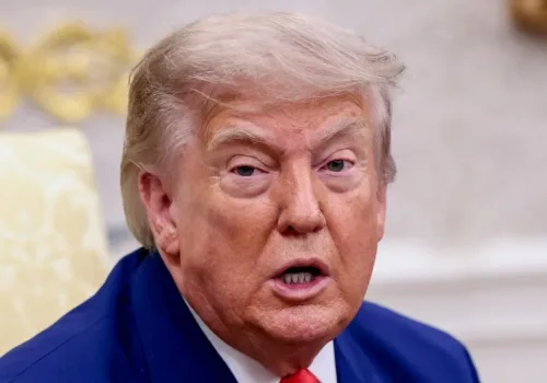 Trump Dublin'de Konuştu