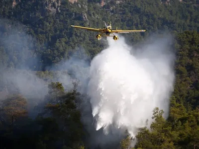 Türkiye Orman Yangınlarına Karşı Hava Gücünü İkiye Katladı
