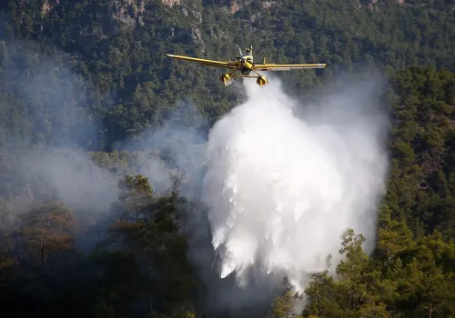 Türkiye Orman Yangınlarına Karşı Hava Gücünü İkiye Katladı