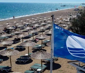 Türkiye'de Mavi Bayraklı Plaj Sayısı 580'e Ulaştı