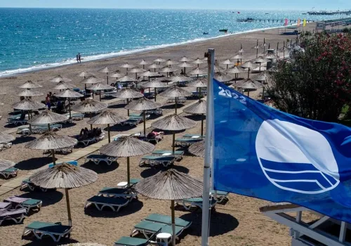 Türkiye'de Mavi Bayraklı Plaj Sayısı 580'e Ulaştı