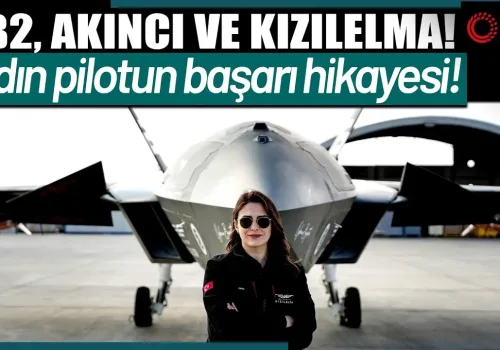 Türkiye’nin İlk İnsansız Savaş Uçağı KIZILELMA’nın Kadın Pilotu
