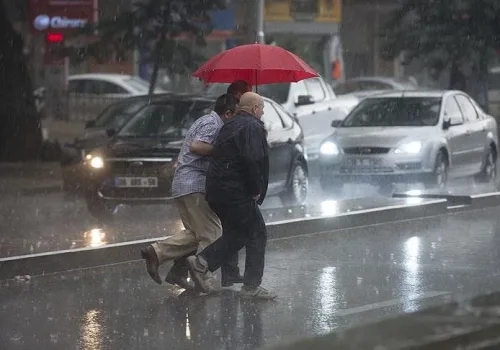 Türkiye’nin Kuzeybatısında Şiddetli Yağış Uyarısı