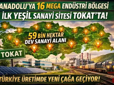 Türkiye’ye 16 Mega Sanayi Bölgesi
