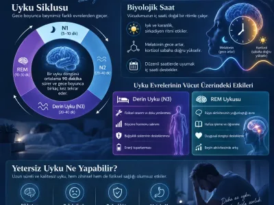 Uyku Siklusu ve Biyolojik Saat REM ve Derin Uyku