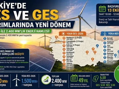 Yeni RES-GES Ruhsat Yönetmeliği ve YEKA 2026 Yarışmaları