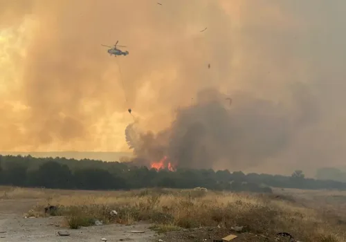Çanakkale'de Orman Yangını