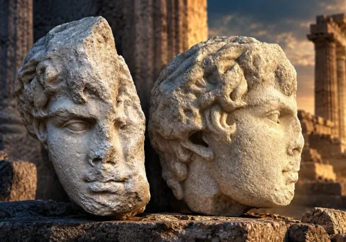 Teos Antik Kenti'nde Antinoos Portresi ve 13 Yazıt Bulundu