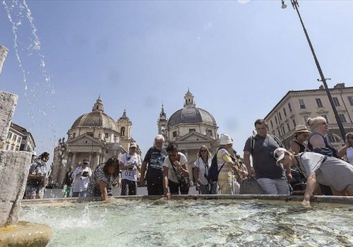 Avrupa Rekor Sıcaklar Altında